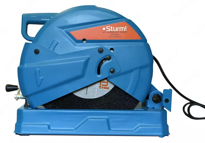  Пила отрезная по металлу Sturm! 2 6кВт  диск 355мм  пл.пуск  рез 110мм Только в розницу