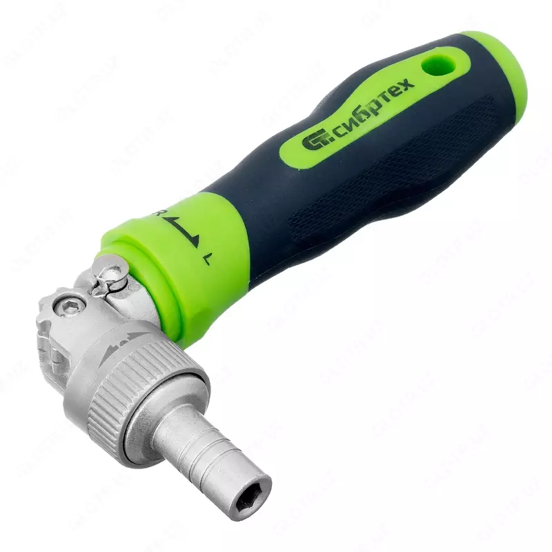  Отвертки реверсивные с набором бит  торцевых головок  61 предмет  CrV Сибртех Только в розницу