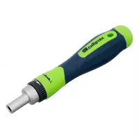  Отвертки реверсивные с набором бит  торцевых головок  61 предмет  CrV Сибртех - Отвертки