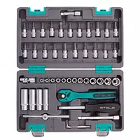  Набор инструментов  1/4  Cr-V  S2  усиленный кейс  47 предметов Stels - 