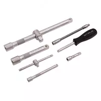  Набор инструментов  1/2  1/4  CrV  пластиковый кейс 82 предмета Stels - Набор автоинструментов