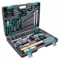   1/2  1/4 asboblar toplami  CrV  plastik quti  98 dona Stels