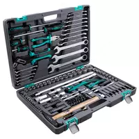 Набор инструментов  1/4  1/2  Cr-V  S2  усиленный кейс  119 предметов Stels