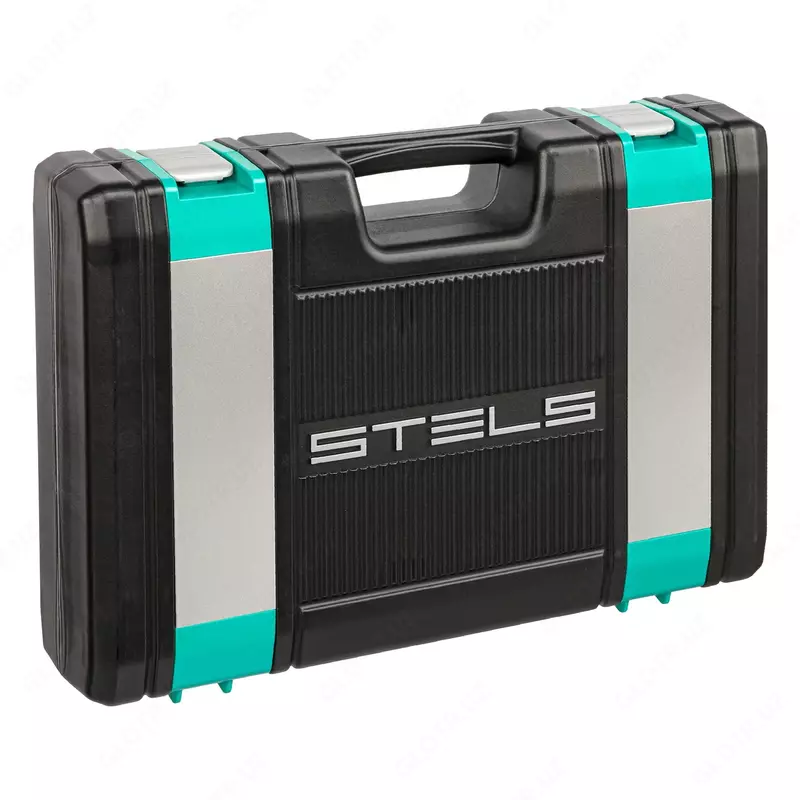  Набор инструментов  1/2  1/4  CrV  12 гранные головки  пластиковый кейс  76 предметов Stels  - ООО QUATTRO PRO