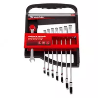 Kombinatsiyalangan kalit toplami  ratchet  8 dona Matrix