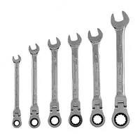  Kombinatsiyalangan  ratchet menteşeli  6 dona Matrix kalitlari toplami - 