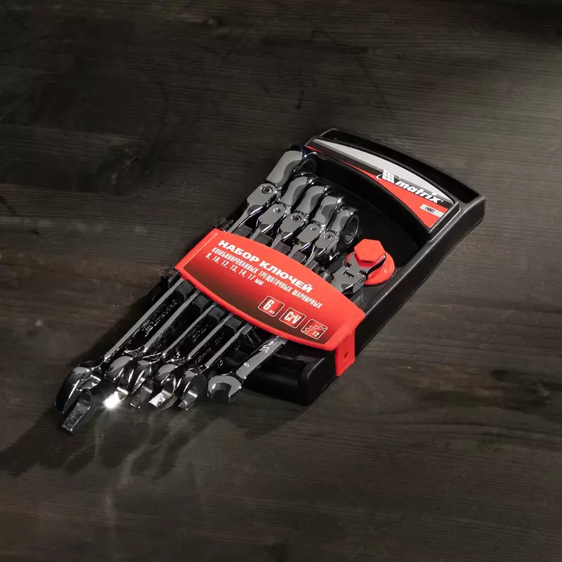  Kombinatsiyalangan  ratchet menteşeli  6 dona Matrix kalitlari toplami Chakana savdo