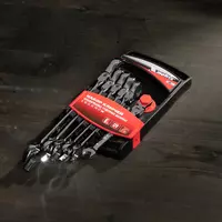  Kombinatsiyalangan  ratchet menteşeli  6 dona Matrix kalitlari toplami Chakana savdo