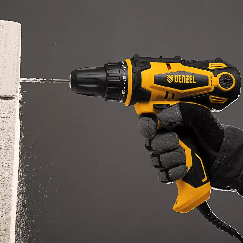 Дрель-шуруповерт сетевая SD-300-10 Denzel - Шуруповерты