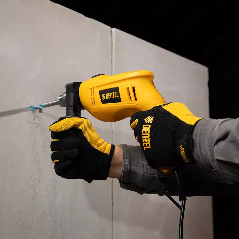  Дрель ударная ID-1050-2  1050 Вт  0-3000/0-1100 об/мин  0-48000/0-17600 уд/мин  2 скорости Denzel Только в розницу