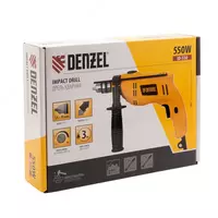  Дрель ударная ID-1050-2  1050 Вт  0-3000/0-1100 об/мин  0-48000/0-17600 уд/мин  2 скорости Denzel ООО QUATTRO PRO