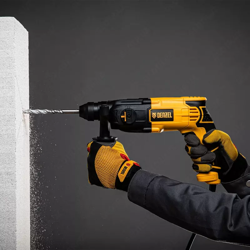  Перфоратор электрический RH-650-18  SDS-plus  650 Вт  2.0 Дж  3 плюс 1 режим Denzel  - ООО QUATTRO PRO