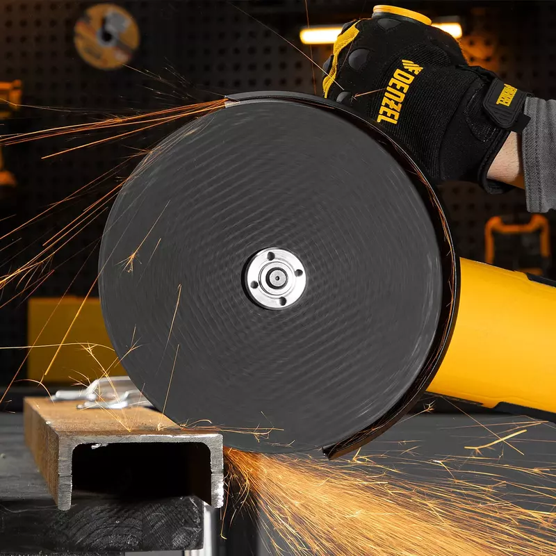  Машина шлифовальная угловая AG230-2600  2600 Вт  230 мм  6000 об/мин Denzel Прочие инструменты