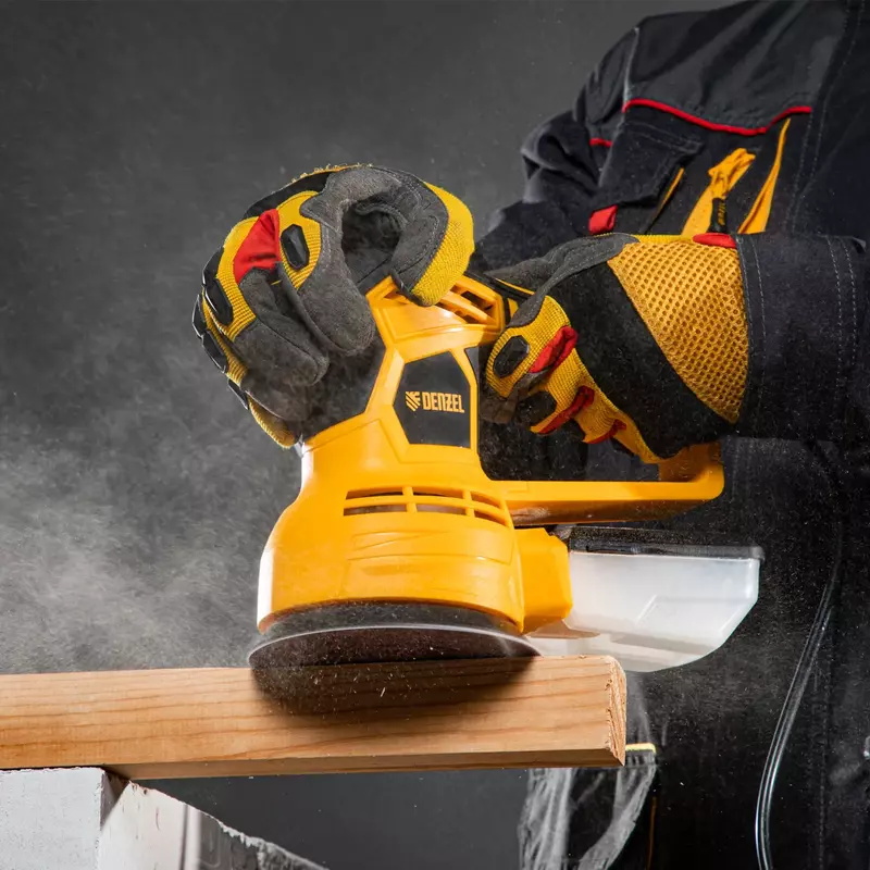  OS-125 Eksantrik Sander  450 Vt  6000-12000 aylanish / min Denzel  - ООО QUATTRO PRO