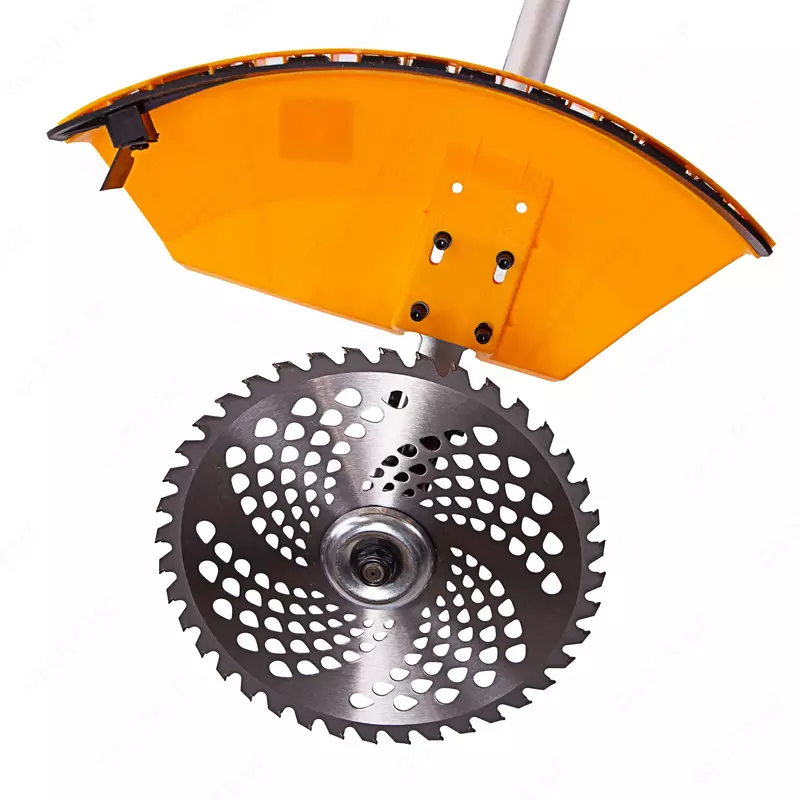   Триммер бензиновый DGT-520  52см3  3 л.с.  неразъемная штанга  состоит из 2 частей// Denzel