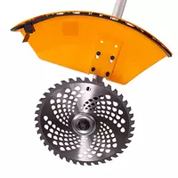   Триммер бензиновый DGT-520  52см3  3 л.с.  неразъемная штанга  состоит из 2 частей// Denzel