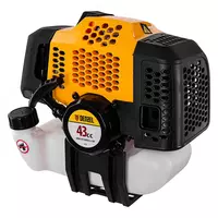  Триммер бензиновый DGT-430  43см3  2 5 л.с.  неразъемная штанга  состоит из 2 частей// Denzel - 