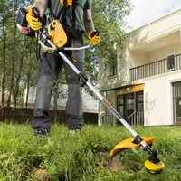  ООО QUATTRO PRO - Триммер бензиновый DGT-330S  33см3  1 8 л.с.  разъемная штанга  состоит из 2 частей// Denzel