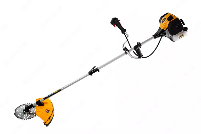 Триммер бензиновый DGT 330  33 см3  1.8 л. с  неразъемная штанга  состоит из 2 частей Denzel