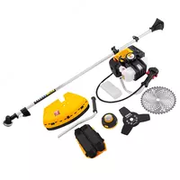  Триммер бензиновый DGT 330  33 см3  1.8 л. с  неразъемная штанга  состоит из 2 частей Denzel Только в розницу