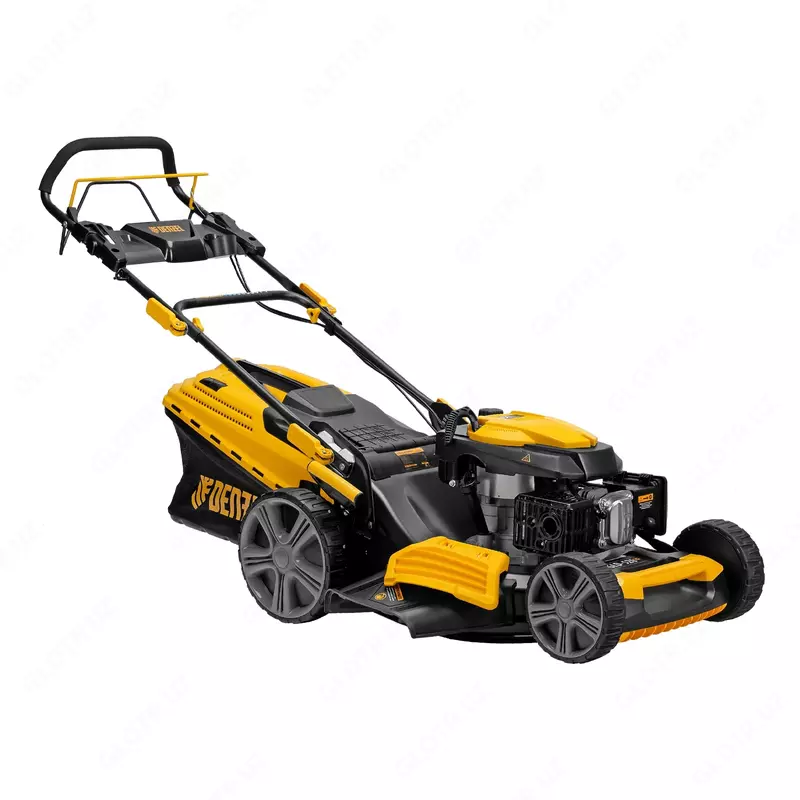 GLD-460SP benzin gazon kesgichi  146 sm³  kengligi 46 sm  prujina  7 daraja  ot toplovchi 50 l // Denzel
