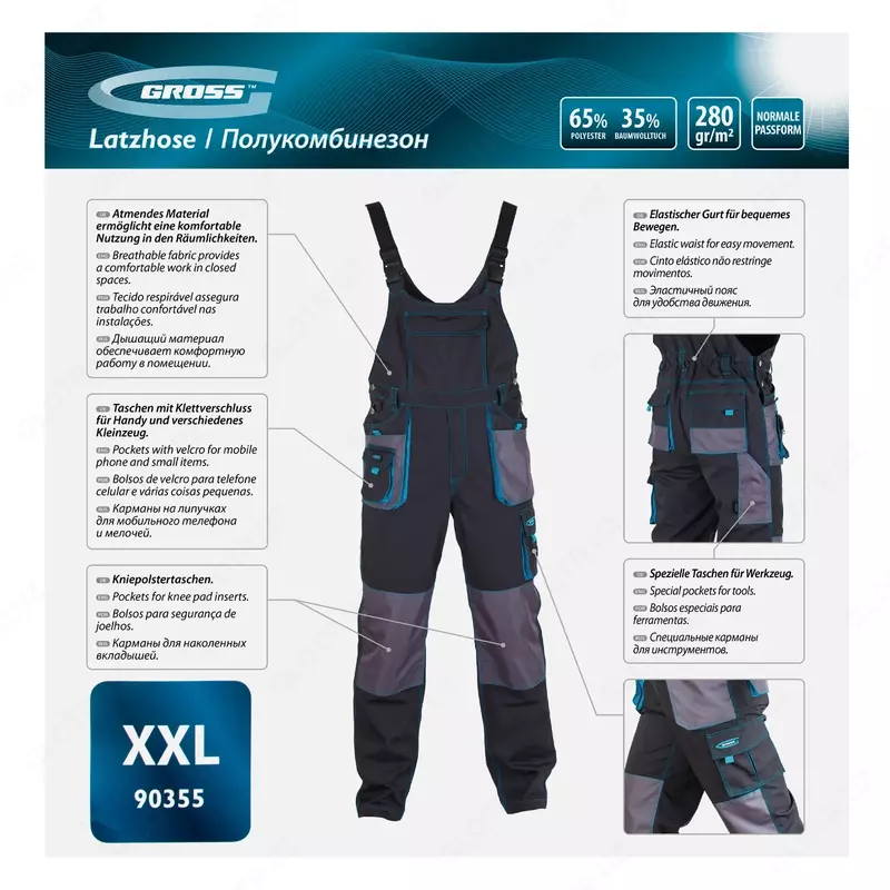 455 136 so'm Polukombinezon XXL