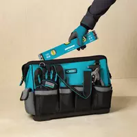   Сумка для инструмента Handwerker  42 кармана пласт. дно наплеч. ремень  19x10 3/8x14 3/8// Denzel