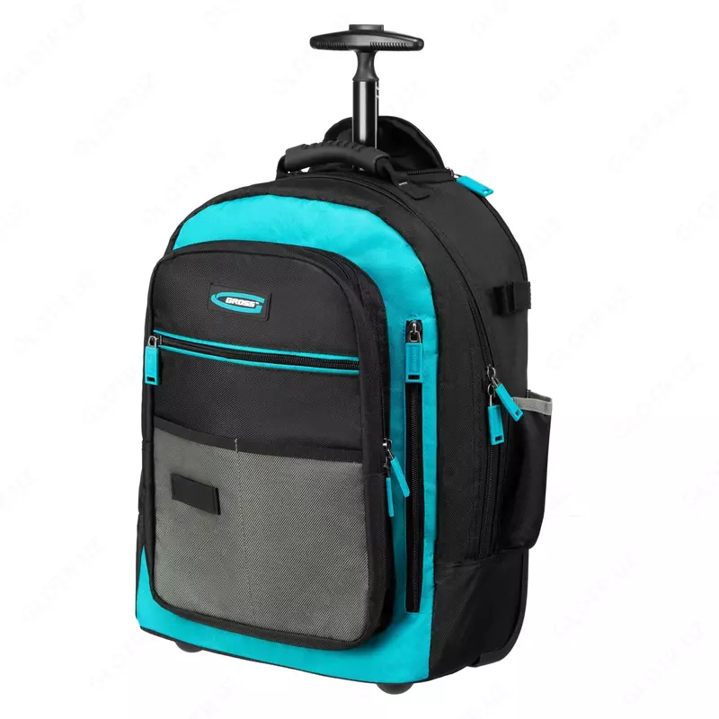  ООО QUATTRO PRO - Рюкзак для инструмента  440х350х250мм  выдвижная рукоятка  колеса Gross