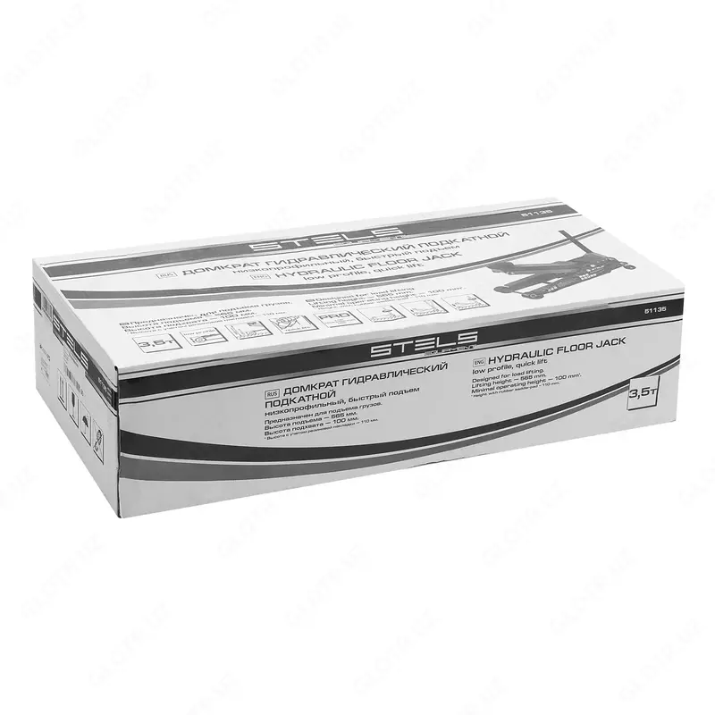  Гидравлический подкатной домкрат Stels 3 5 т LOW PROFILE QUICK LIFT ООО QUATTRO PRO