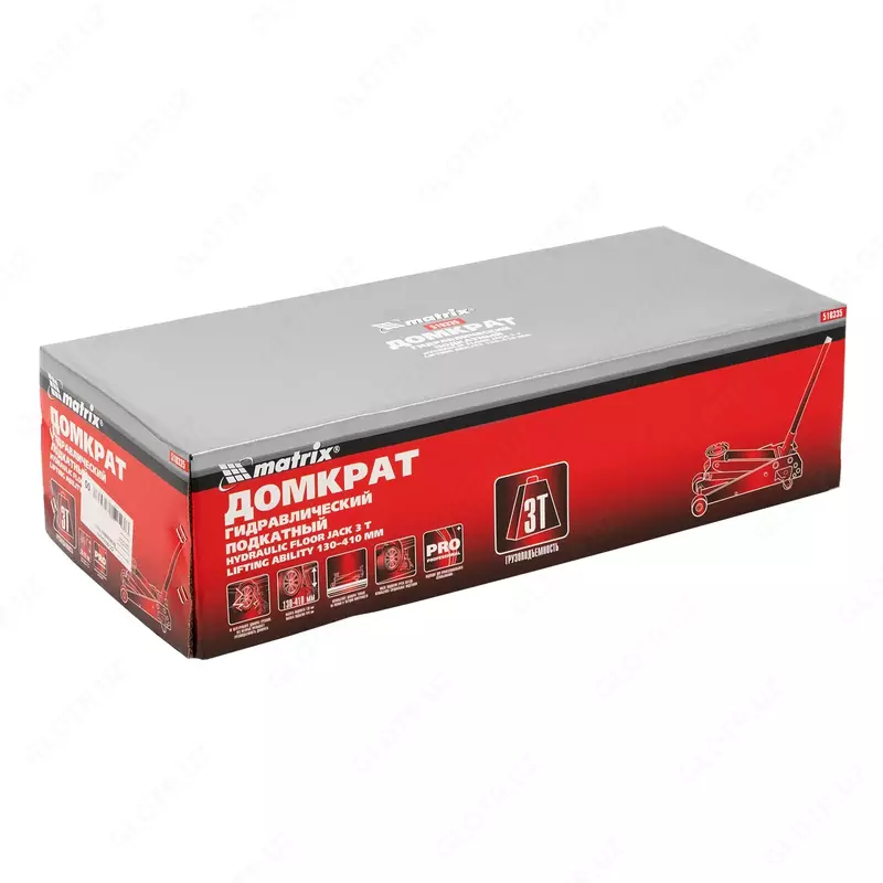  ООО QUATTRO PRO - Matrix 3 t gidravlik domkrati (130-410 mm)