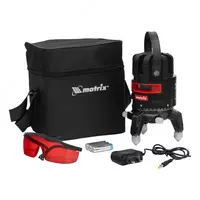 Lazer darajasi ML 05 Qizil, 20 m, 635 nm, ip 5/8" Matritsa