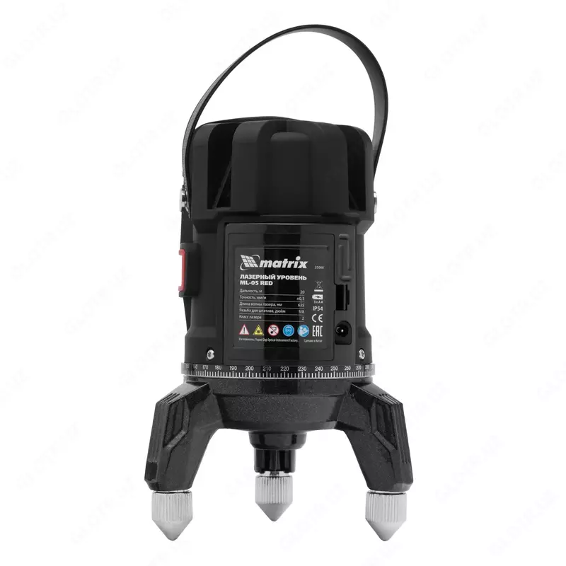 Lazer darajasi ML 05 Qizil, 20 m, 635 nm, ip 5/8" Matritsa