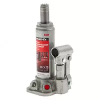 Домкрат гидравлический бутылочный  2 т  высота подъема 181-345 мм  в пластиковый кейсе Matrix