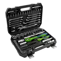   Набор инструментов 82 предметов  CrV 1/2  1/4 Сибртех