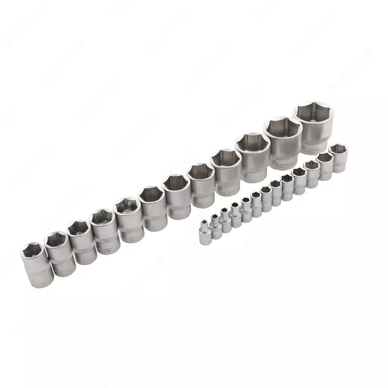  Набор инструментов 82 предметов  CrV 1/2  1/4 Сибртех - Набор ручных инструментов