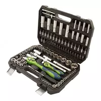 Набор инструментов 108 предметов  CrV 1/2  1/4 Сибртех