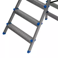   Стремянка двухсторонняя 6 ступеней  сталь профиль  стальные ступени  Сибртех