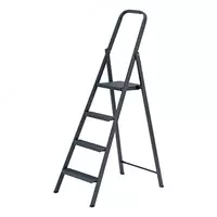 Стремянка 4 ступеней  компактная  стальная Сибртех