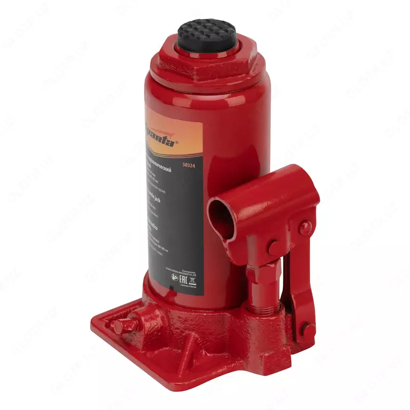  Домкрат гидравлический бутылочный  8 т  h подъема 200-385 мм Sparta
