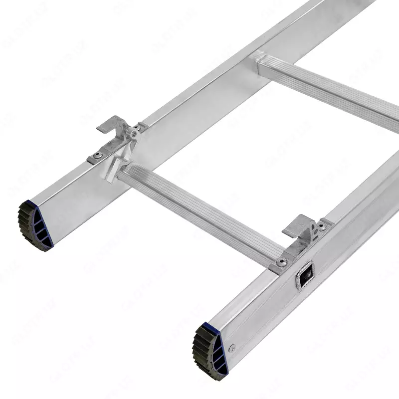   Ikki bo‘limli narvon Sibrtex  2 x 14 pog‘ona  alyuminiy