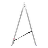  Лестница  2 х 9 ступеней  алюминиевая  двухсекционная  Сибртех - 