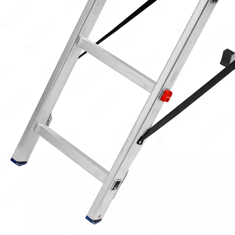  Лестница  2 х 8 ступеней  алюминиевая  двухсекционная  Сибртех Только в розницу