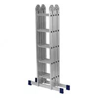 Лестница шарнирная алюминиевая