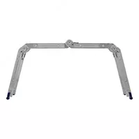 Sharnirli alyuminiy zinasi 4x2 qadamlar Sibrtex - 1 392 693 so'm