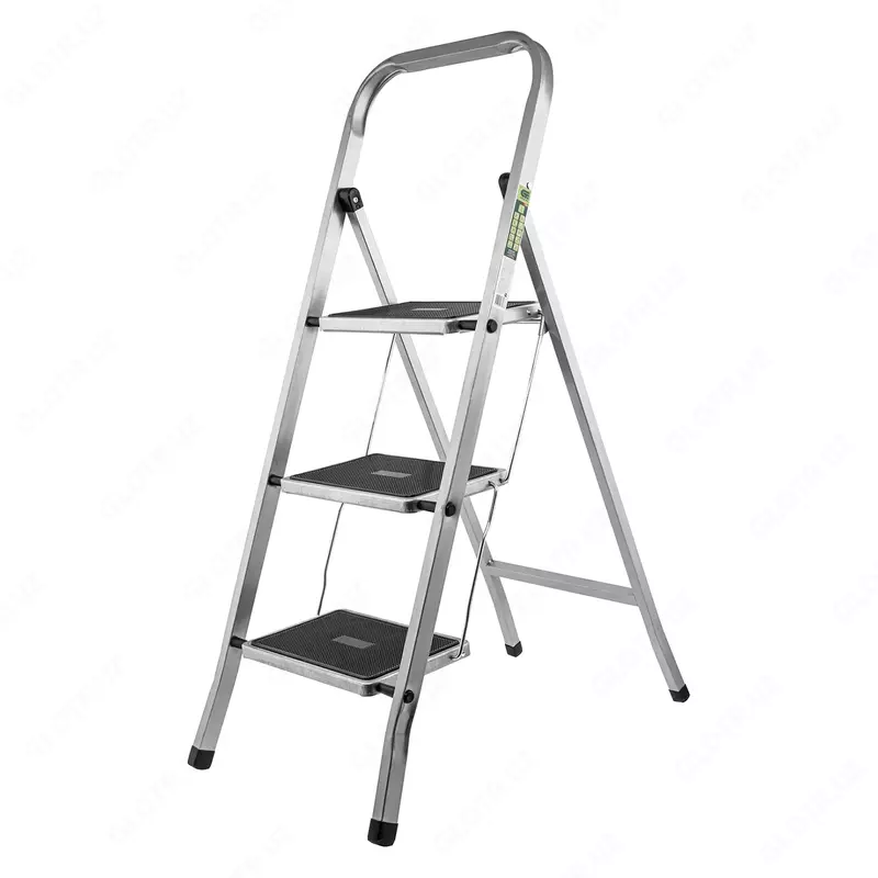 Стремянка 3 ступени  с полимерными ковриками  Сибртех