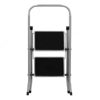   Стремянка 2 ступени  с полимерными ковриками  Сибртех