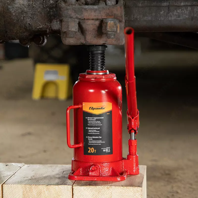  Домкрат гидравлический бутылочный  20 т  h подъема 250-470 мм// Sparta ООО QUATTRO PRO