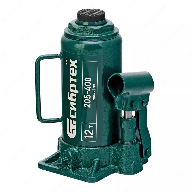  Домкрат гидравлический бутылочный  12 т  205-400 мм Сибртех Только в розницу