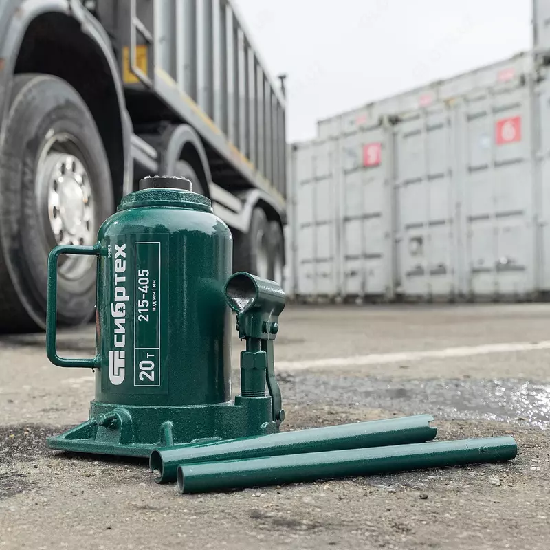  Домкрат гидравлический бутылочный  20 т  215-405 мм Сибртех Только в розницу