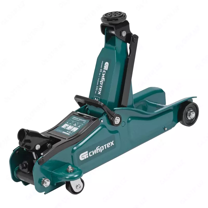  Домкрат гидравлический подкатной  2 т  85-330 мм  низкий подхват  в пласт. кейсе Сибртех ООО QUATTRO PRO